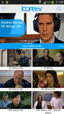 Küre TV android App screenshot 4